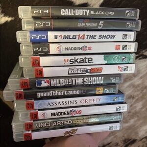 PlayStation 3 Game Collection - Assorted Titles 12 total